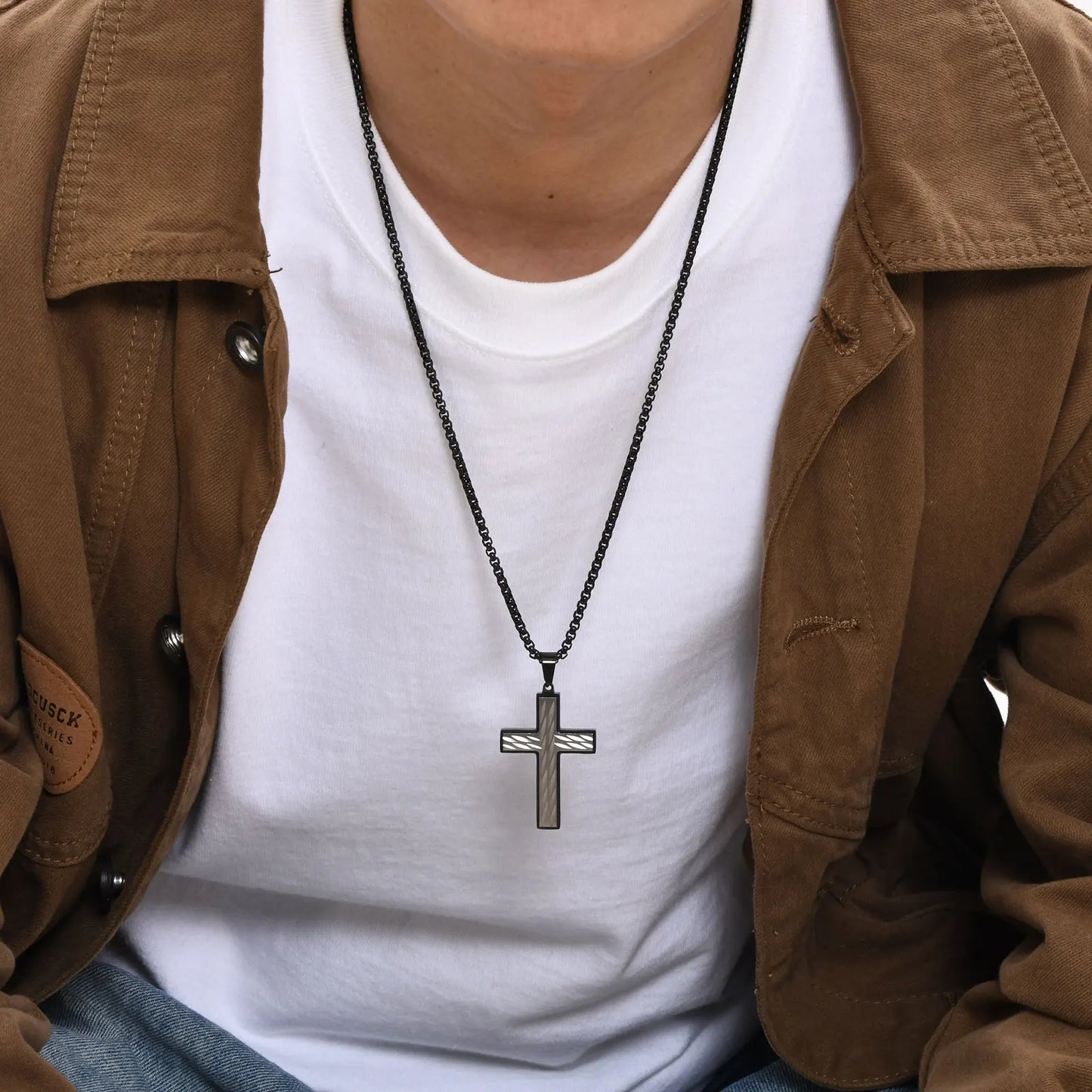 Herren-Kreuzkette - "Power Cross"