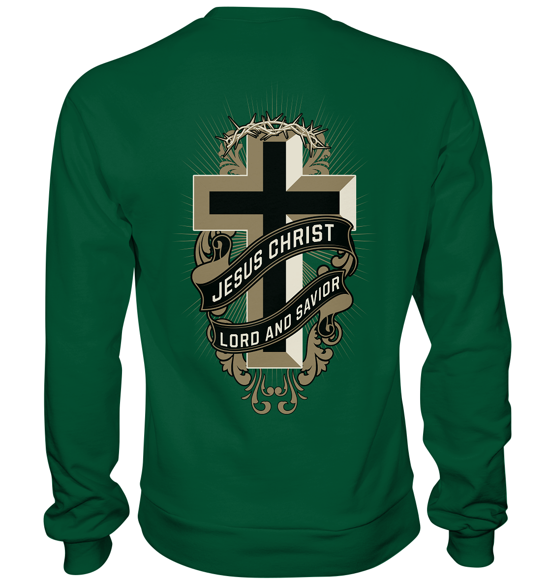 Jesus Christ - Lord and Savior - Basic Sweatshirt