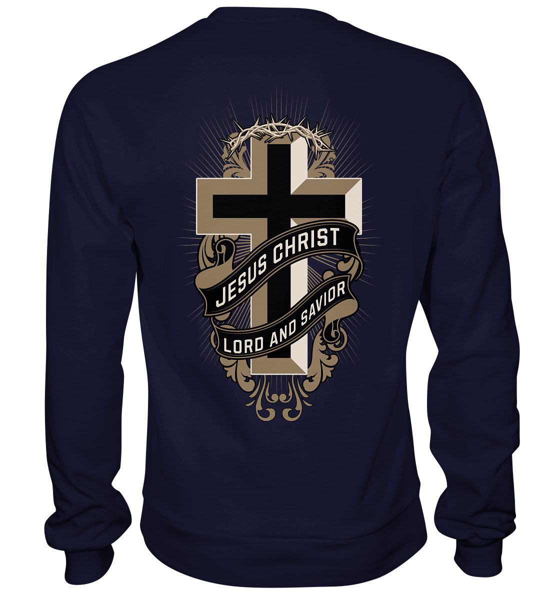 Jesus Christ - Lord and Savior - Basic Sweatshirt
