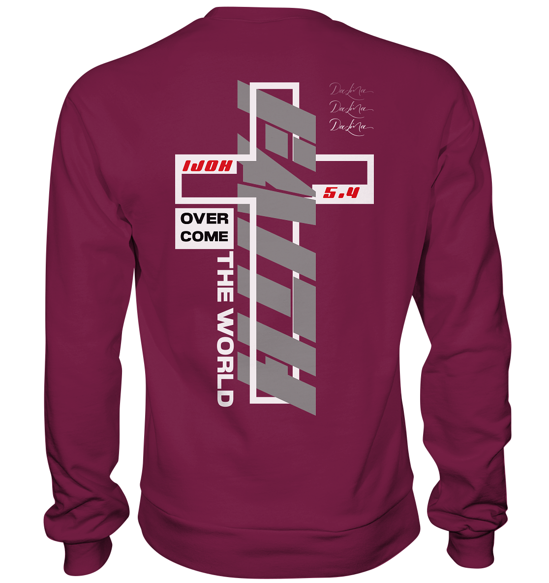 Faith overcome the world - Basic Sweatshirt