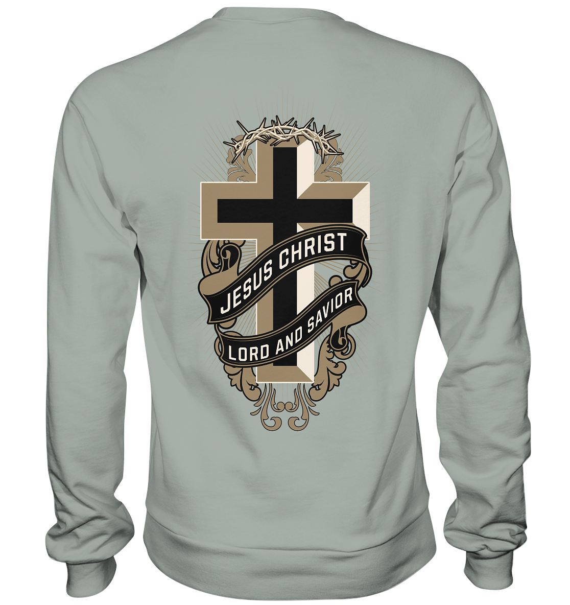 Jesus Christ - Lord and Savior - Basic Sweatshirt