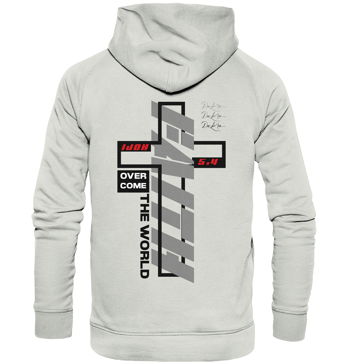 Faith overcome the world - Basic Hoodie