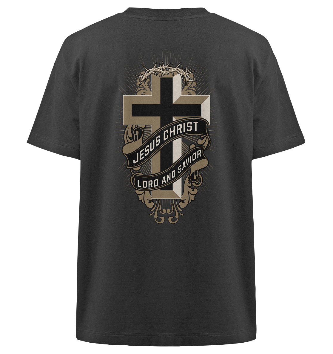 Jesus Christ - Lord and Savior - Heavy Oversized Shirt