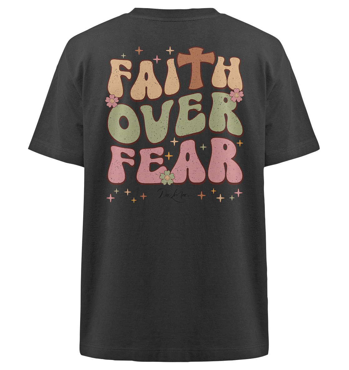 Faith over Fear - Heavy Oversized Shirt