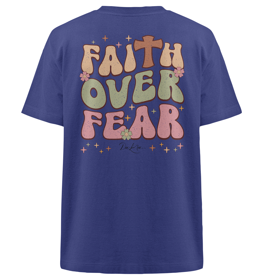 Faith over Fear - Heavy Oversized Shirt