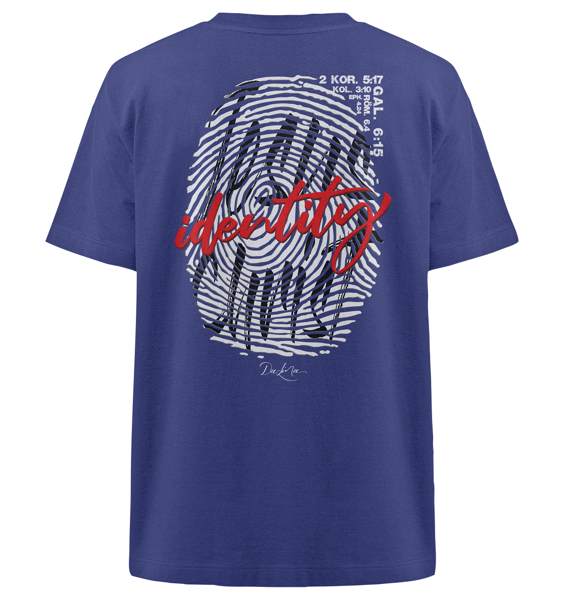 Jesus Christ Identity - Heavy Oversized Shirt