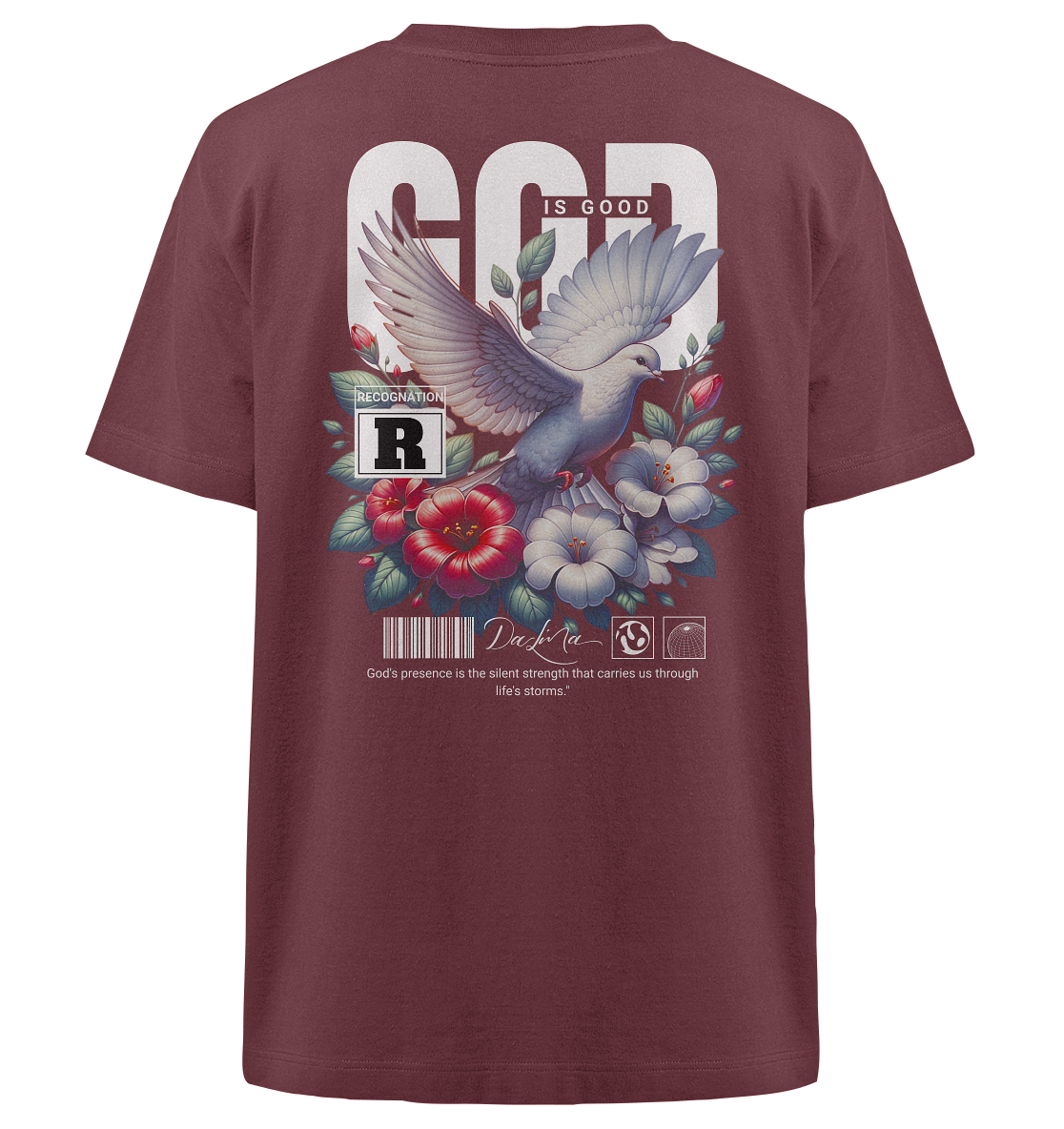 GOD is good - Heavy Oversized Shirt