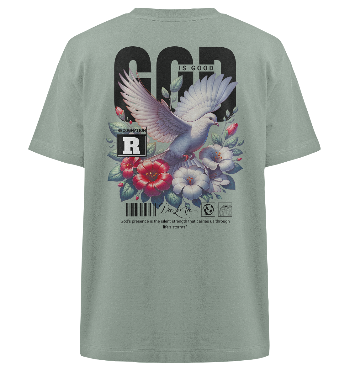 GOD is good - Heavy Oversized Shirt