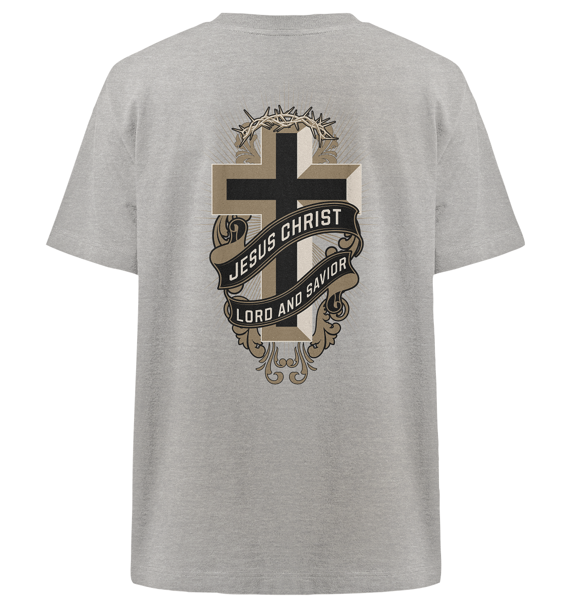 Jesus Christ - Lord and Savior - Heavy Oversized Shirt
