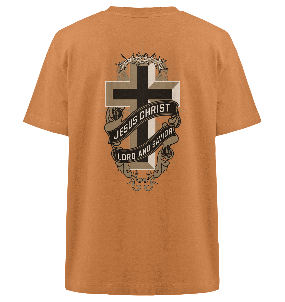 Jesus Christ - Lord and Savior - Heavy Oversized Shirt