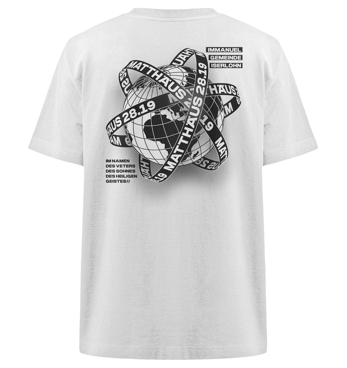 Immanuel-Gemeinde Version 3 - Heavy Oversized Organic Shirt