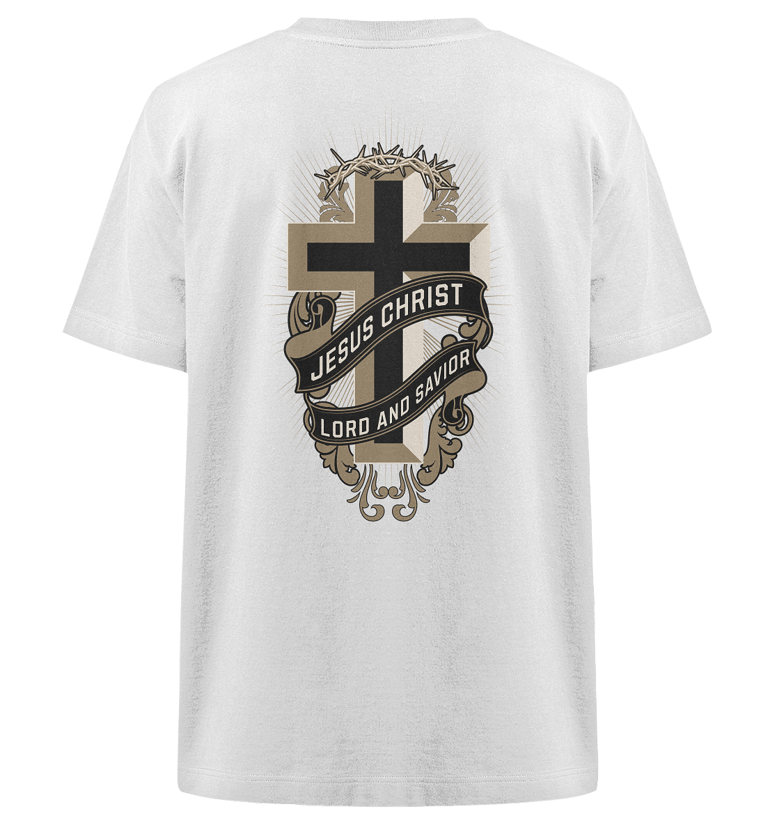 Jesus Christ - Lord and Savior - Heavy Oversized Shirt