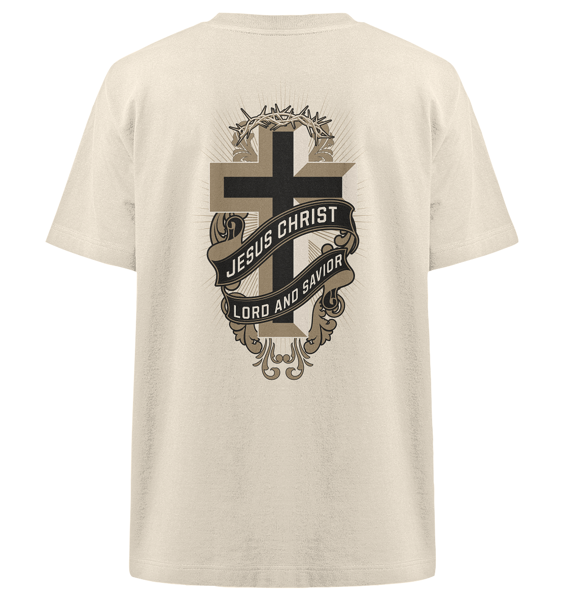 Jesus Christ - Lord and Savior - Heavy Oversized Shirt