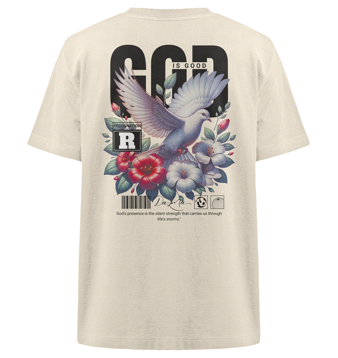 GOD is good - Heavy Oversized Shirt