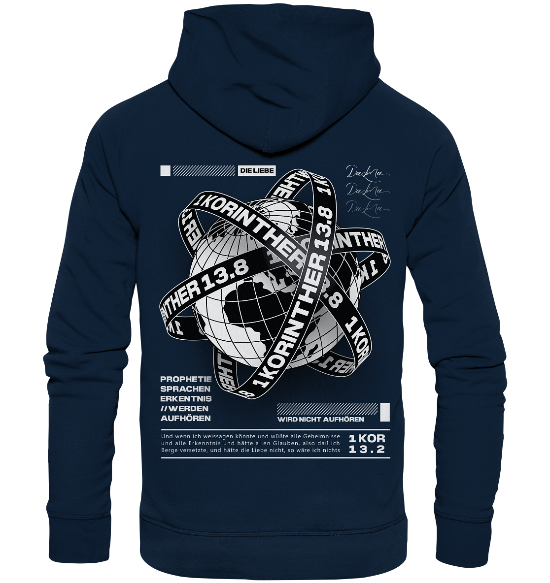 1 Korinther 13.8 - Premium Hoodie