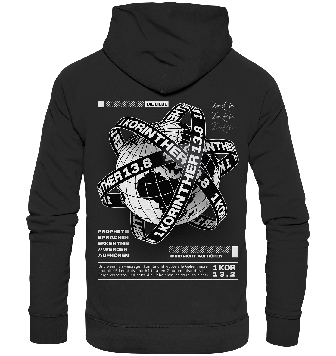 1 Korinther 13.8 - Premium Hoodie