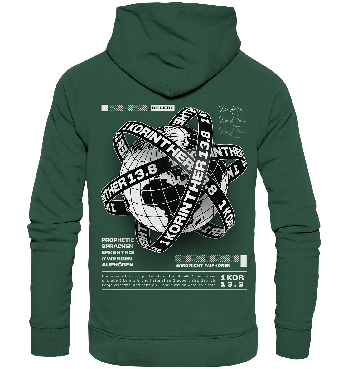 1 Korinther 13.8 - Premium Hoodie