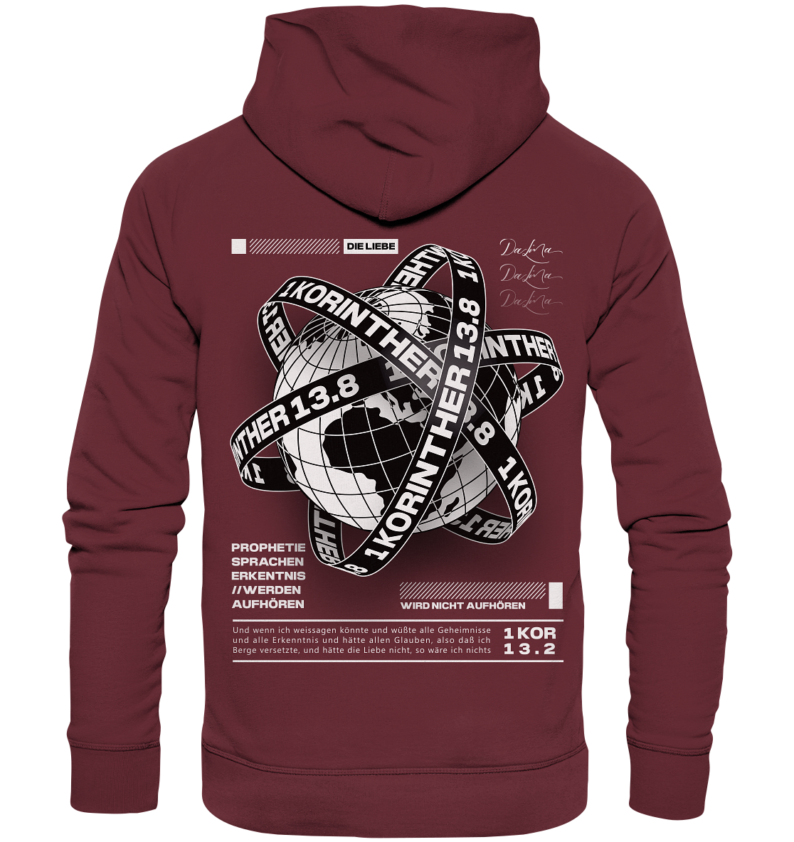 1 Korinther 13.8 - Premium Hoodie