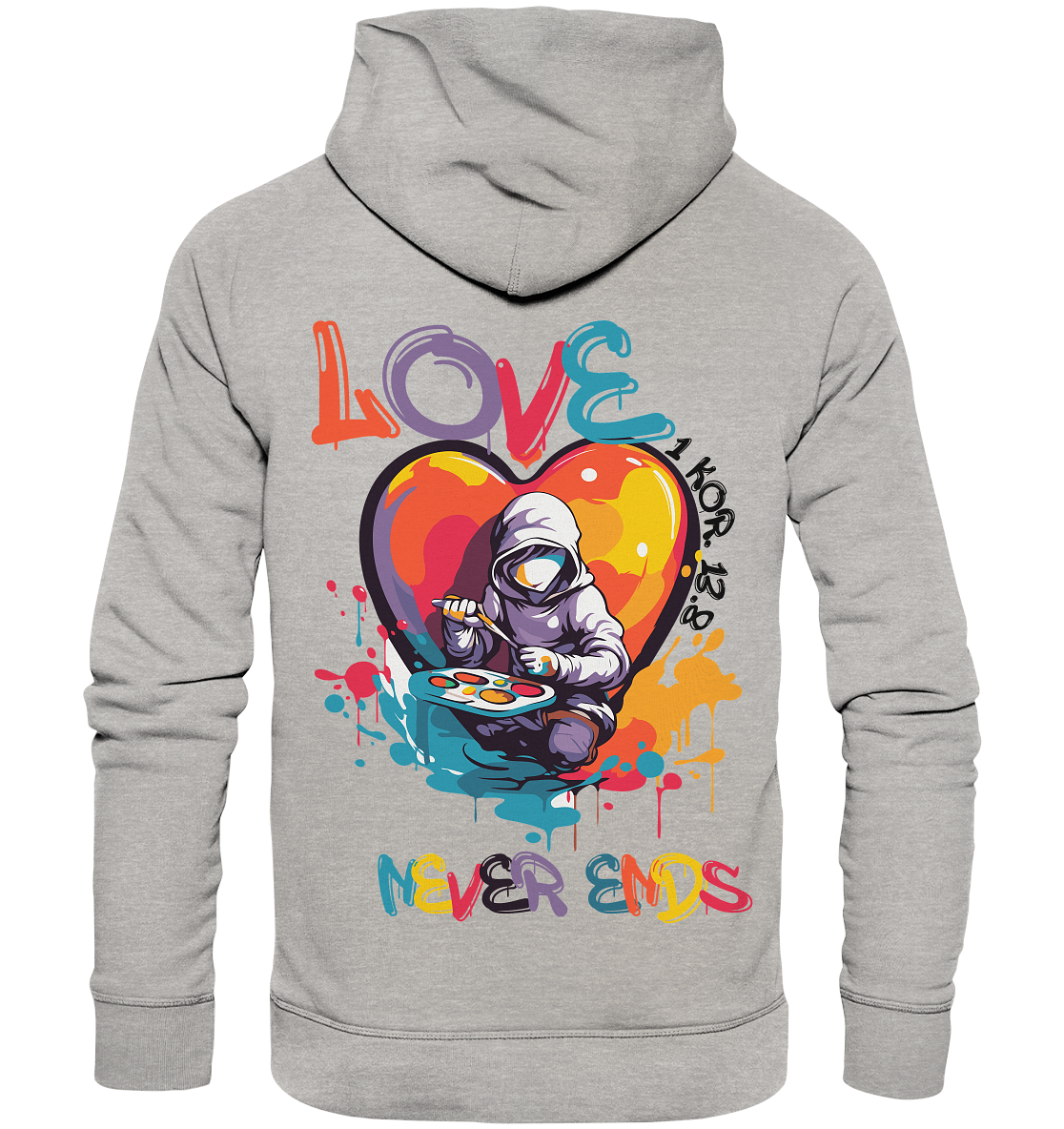Love never ends - Premium Hoodie