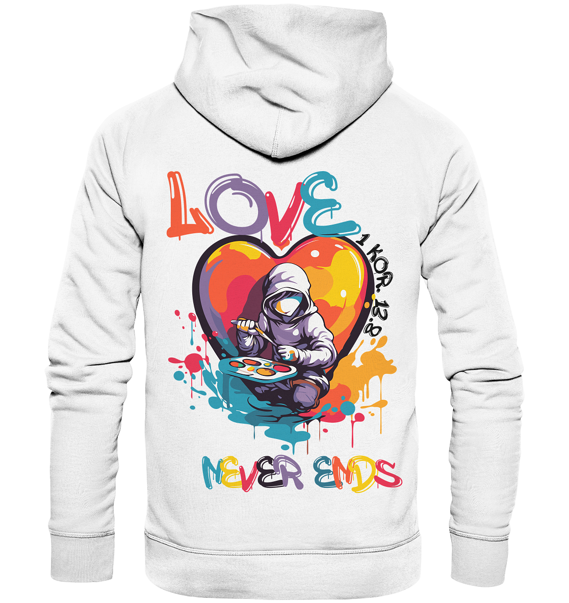Love never ends - Premium Hoodie