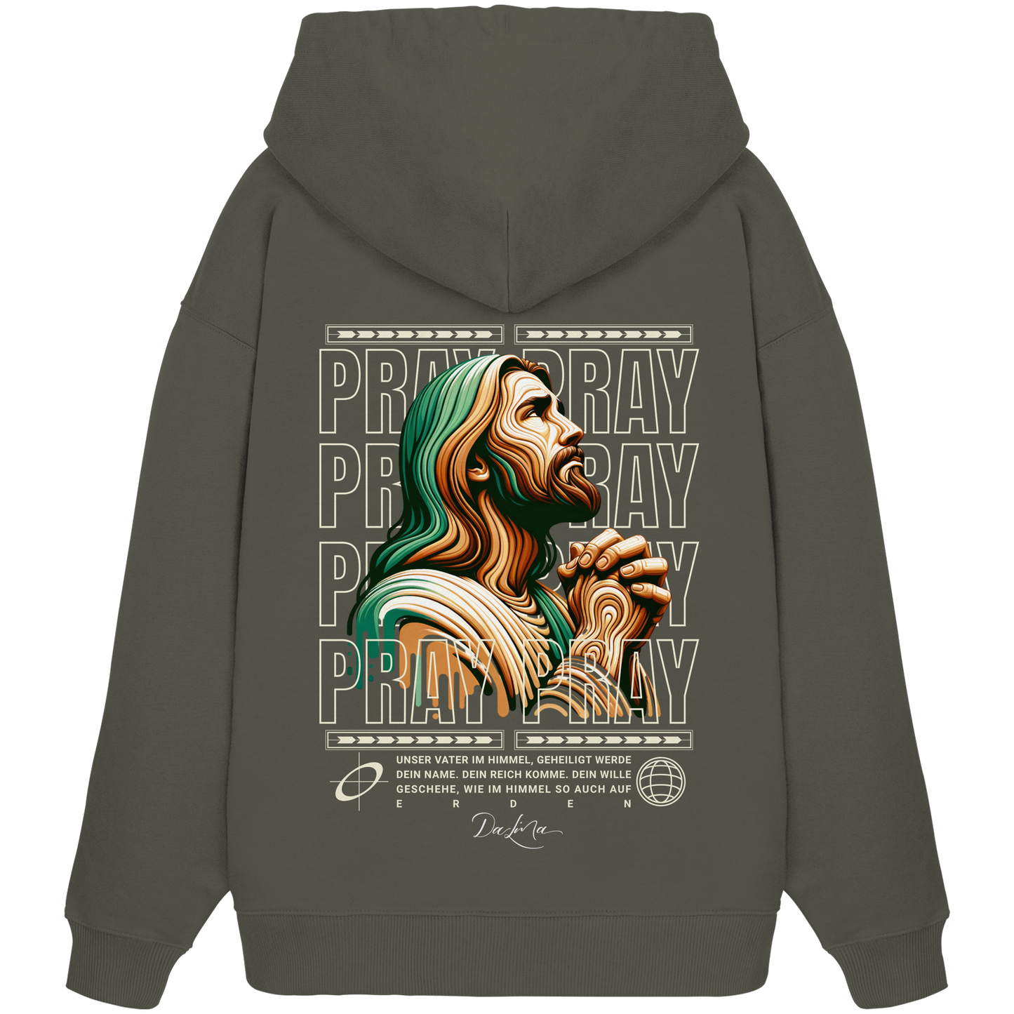 Pray - Vater unser - Premium Oversized Hoodie