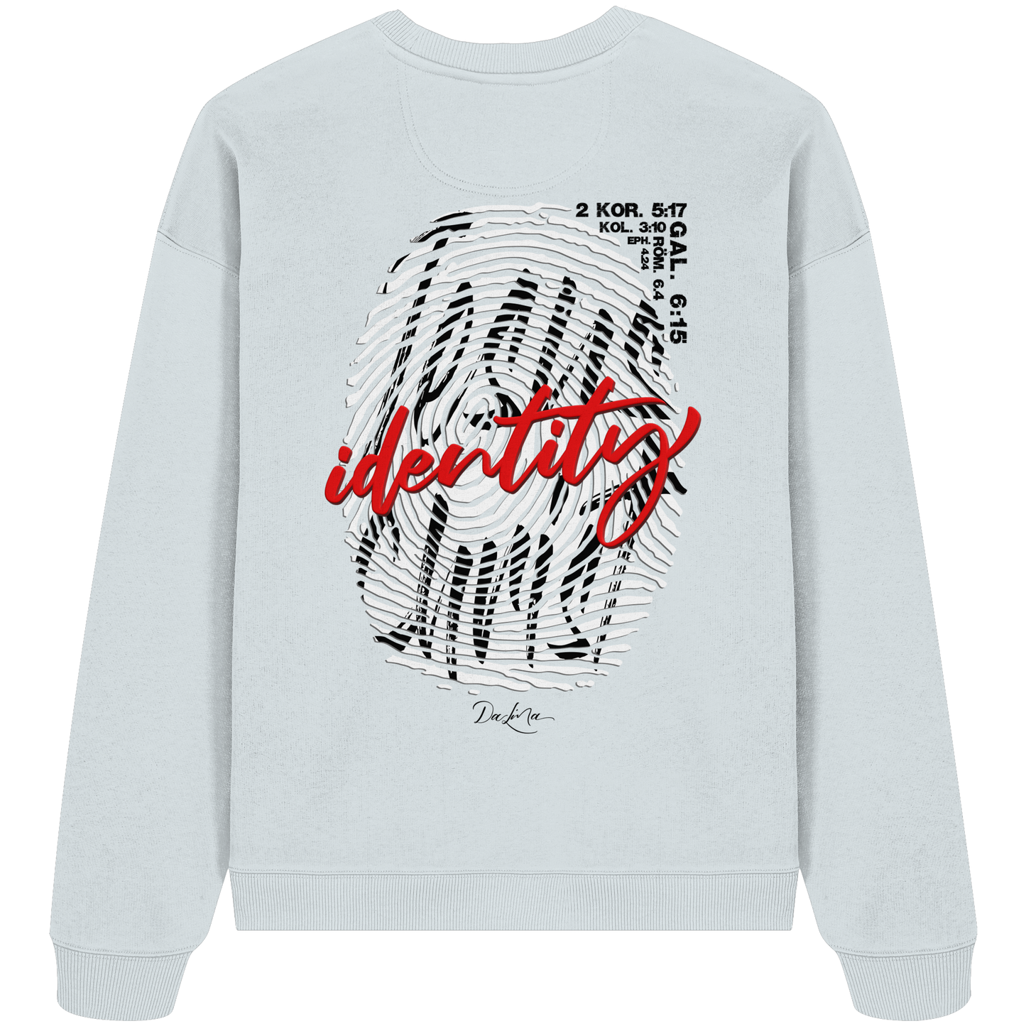 Jesus Christ Identity - Premium Oversize Sweatshirt