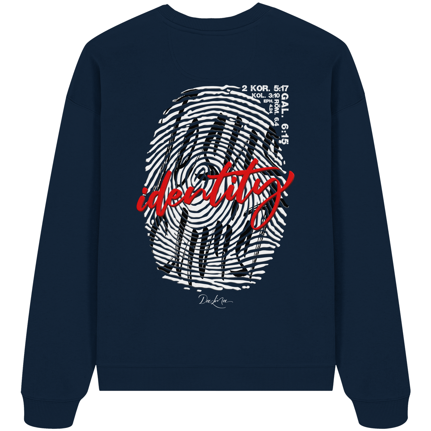 Jesus Christ Identity - Premium Oversize Sweatshirt