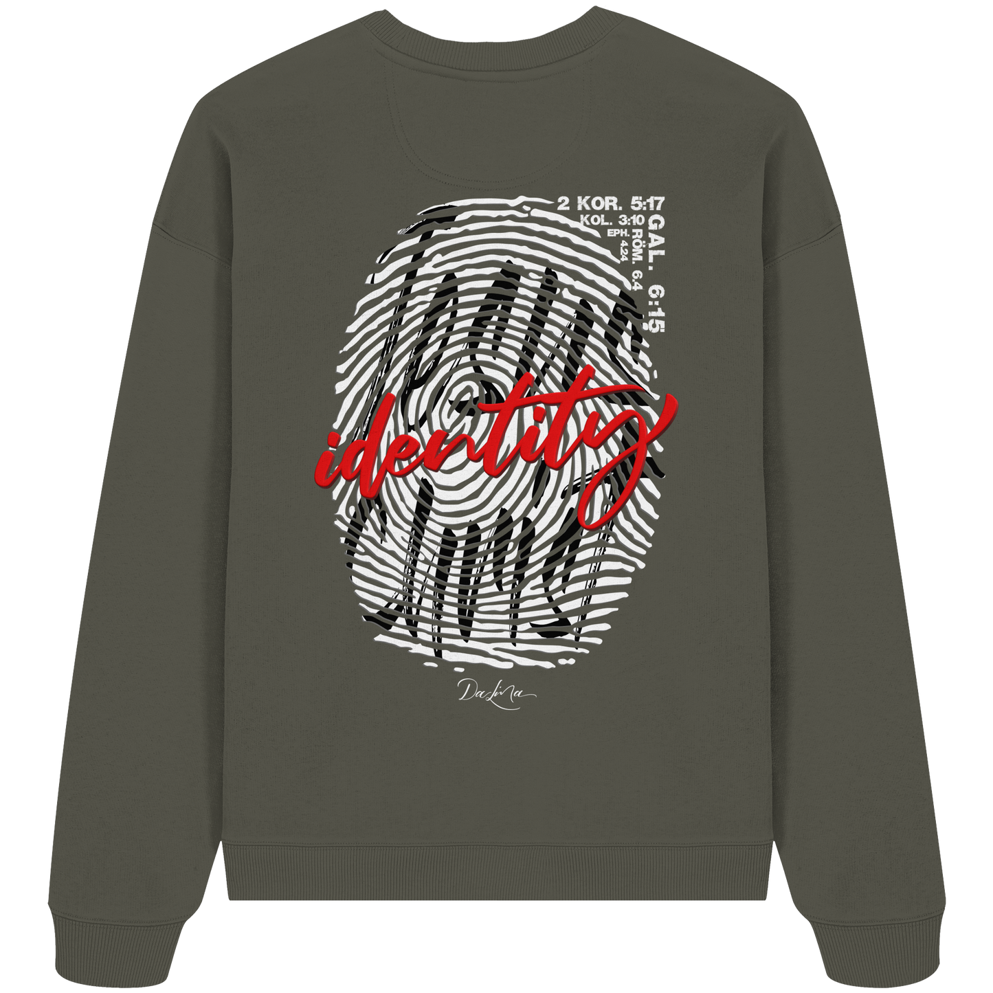 Jesus Christ Identity - Premium Oversize Sweatshirt