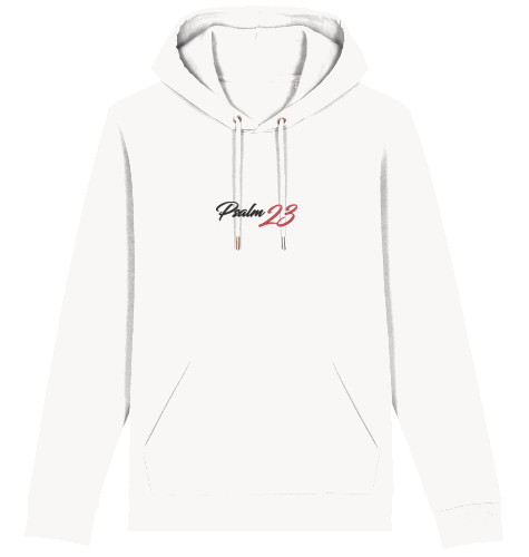 Psalm 23 - edler Stick-Hoodie (unisex)
