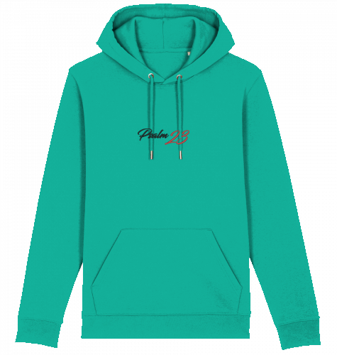 Psalm 23 - edler Stick-Hoodie (unisex)