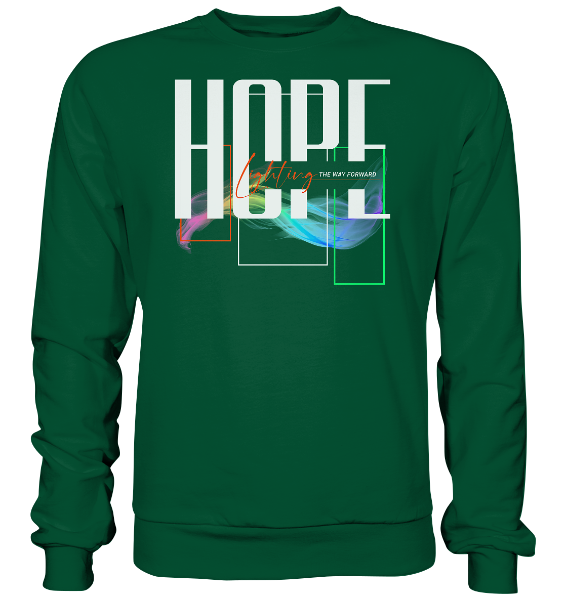 HOPE - lighting the way - Basic Sweatshirt