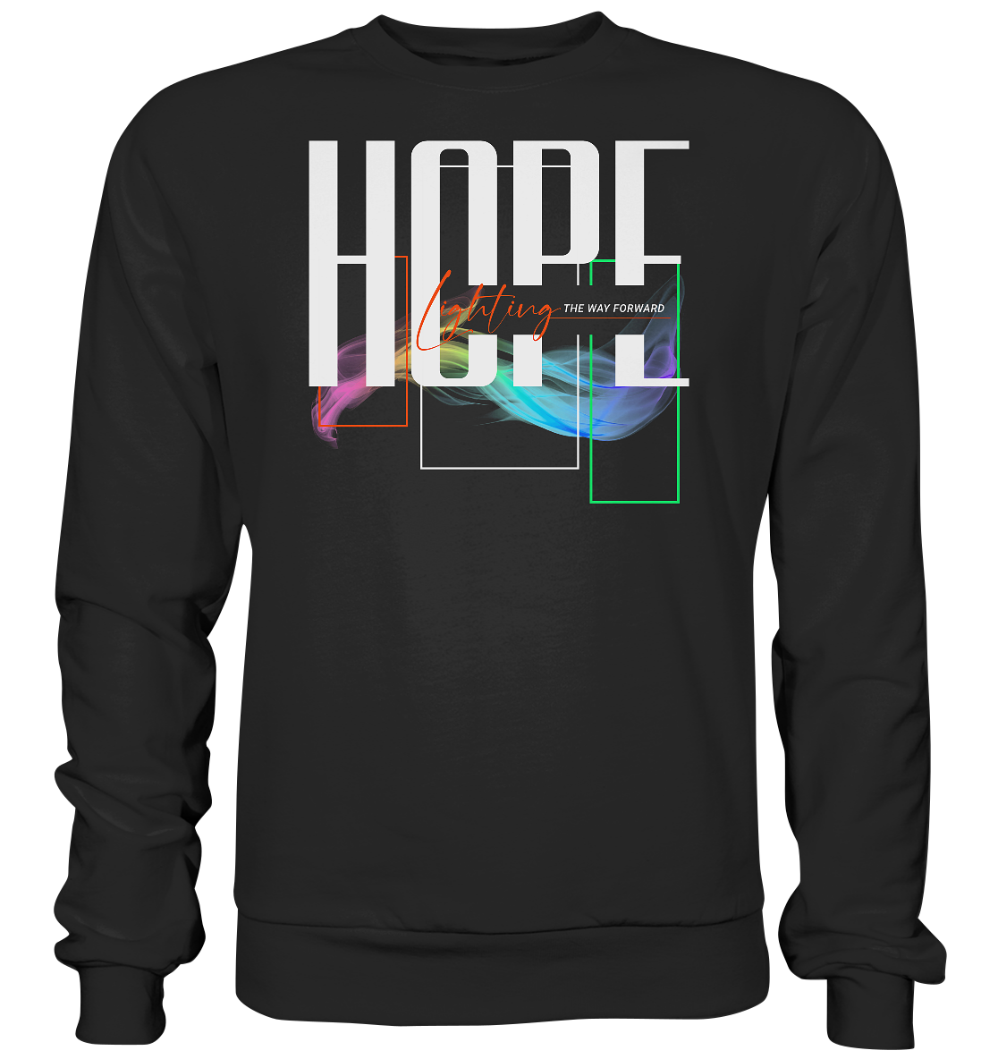 HOPE - lighting the way - Basic Sweatshirt