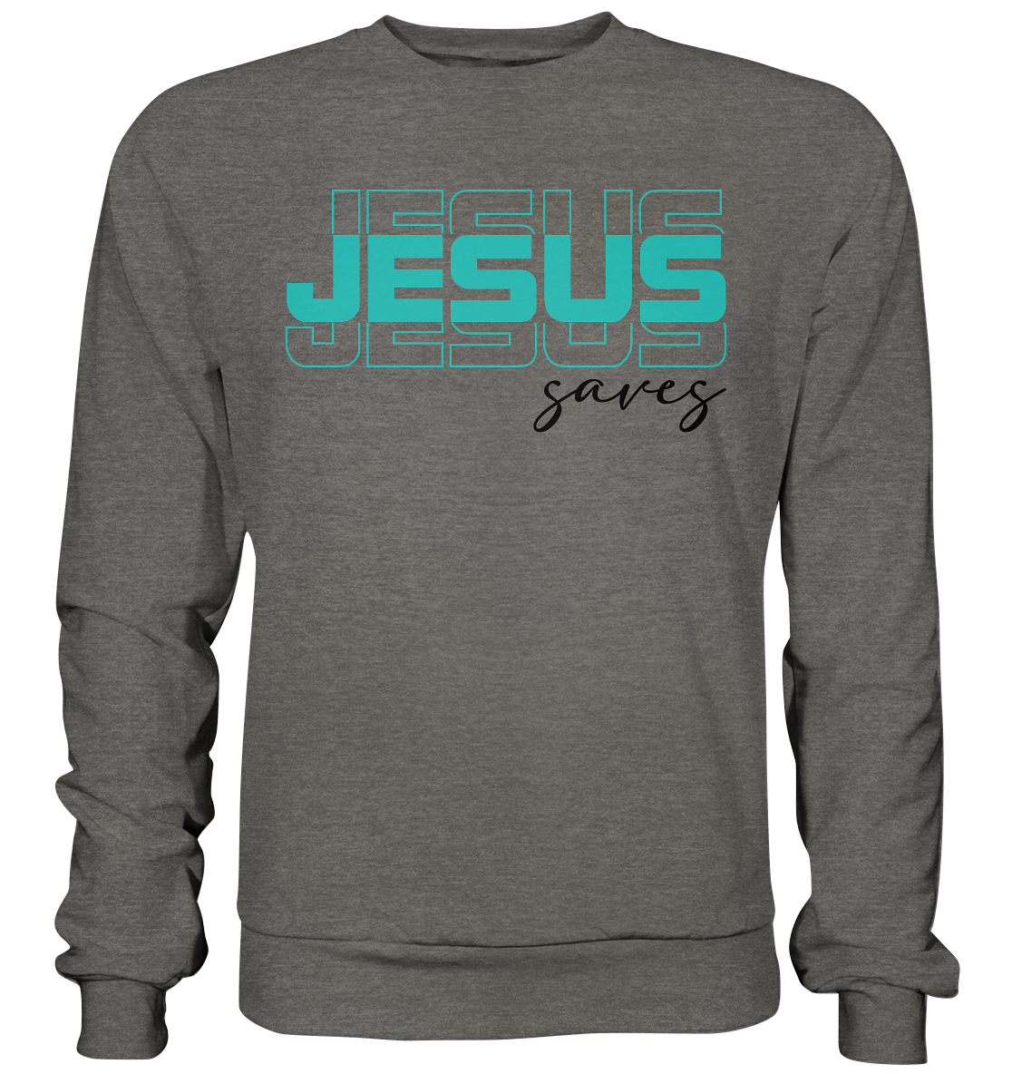 Jesus saves - Basic Sweatshirt