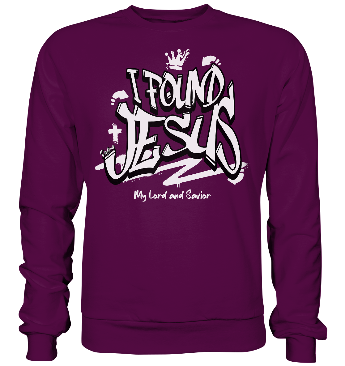 I found Jesus - Basic Sweatshirt