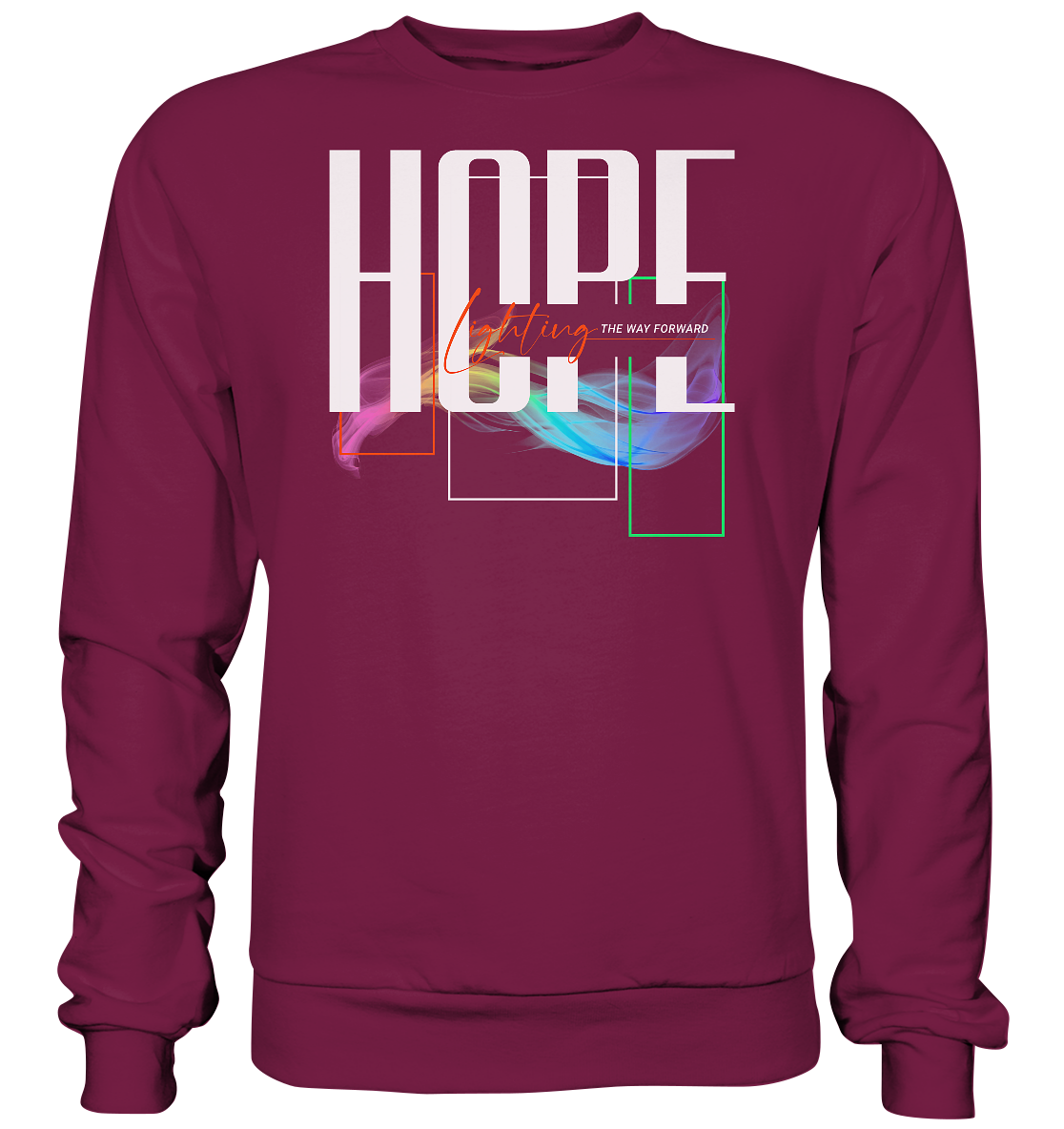 HOPE - lighting the way - Basic Sweatshirt