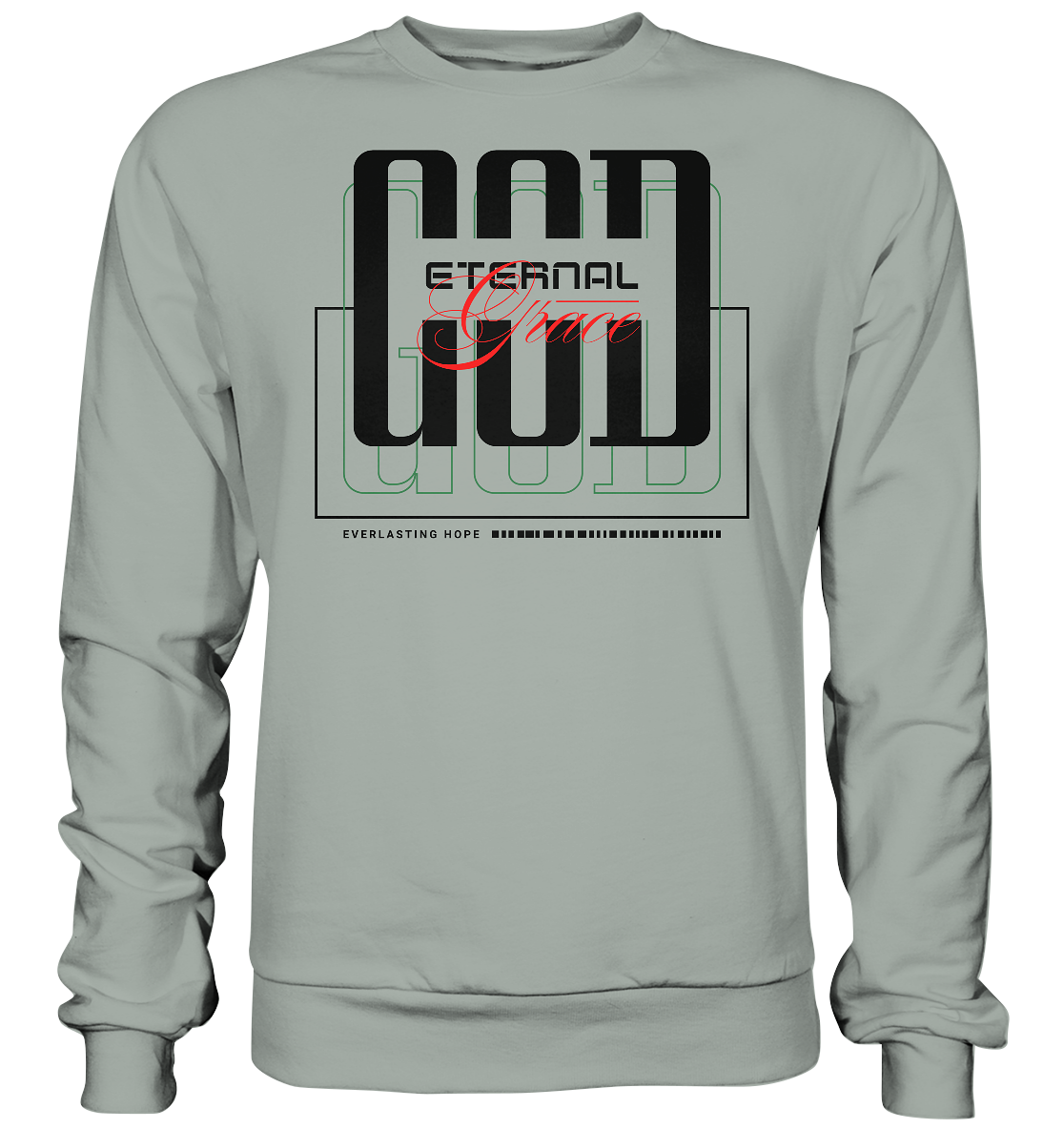 GOD eternal grace - Basic Sweatshirt