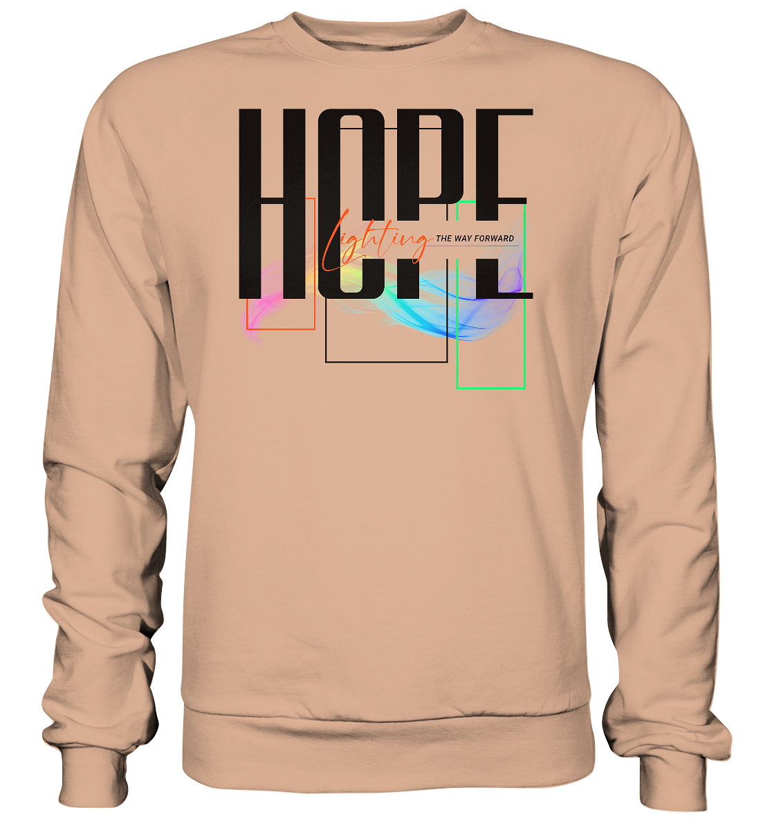 HOPE - lighting the way - Basic Sweatshirt