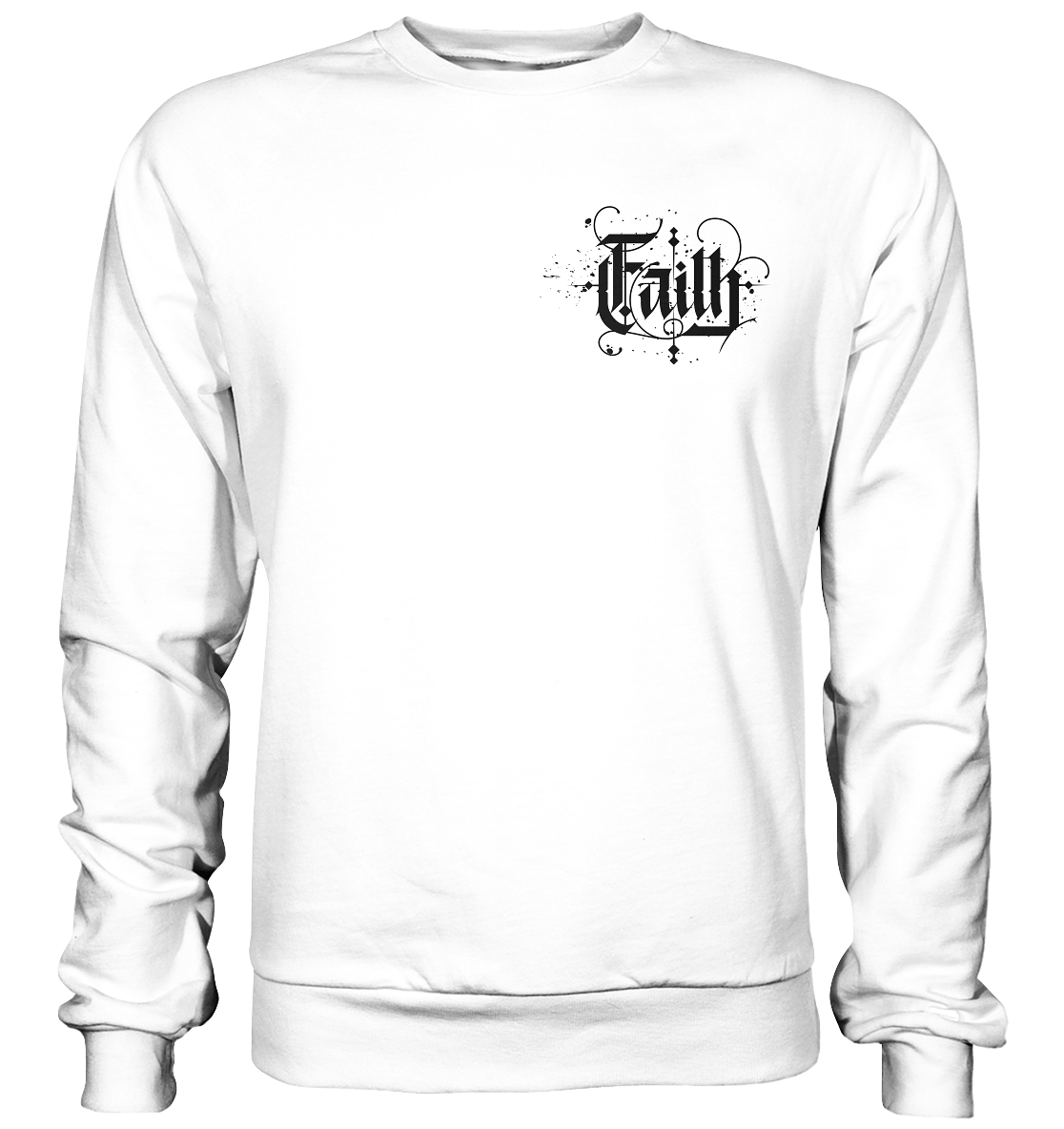 Faith (Kalligraphie) - Basic Sweatshirt