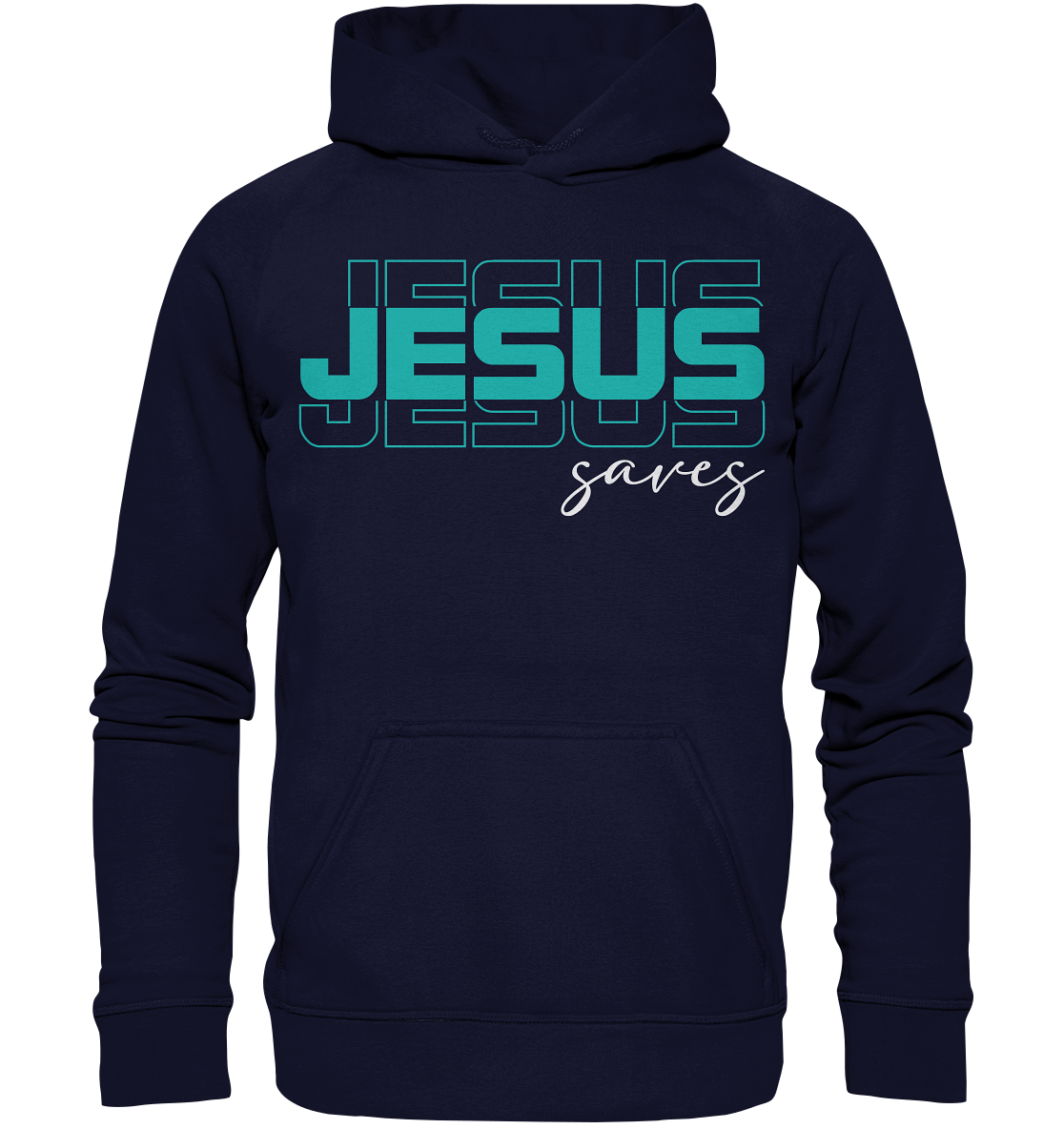 Jesus saves - Basic Hoodie
