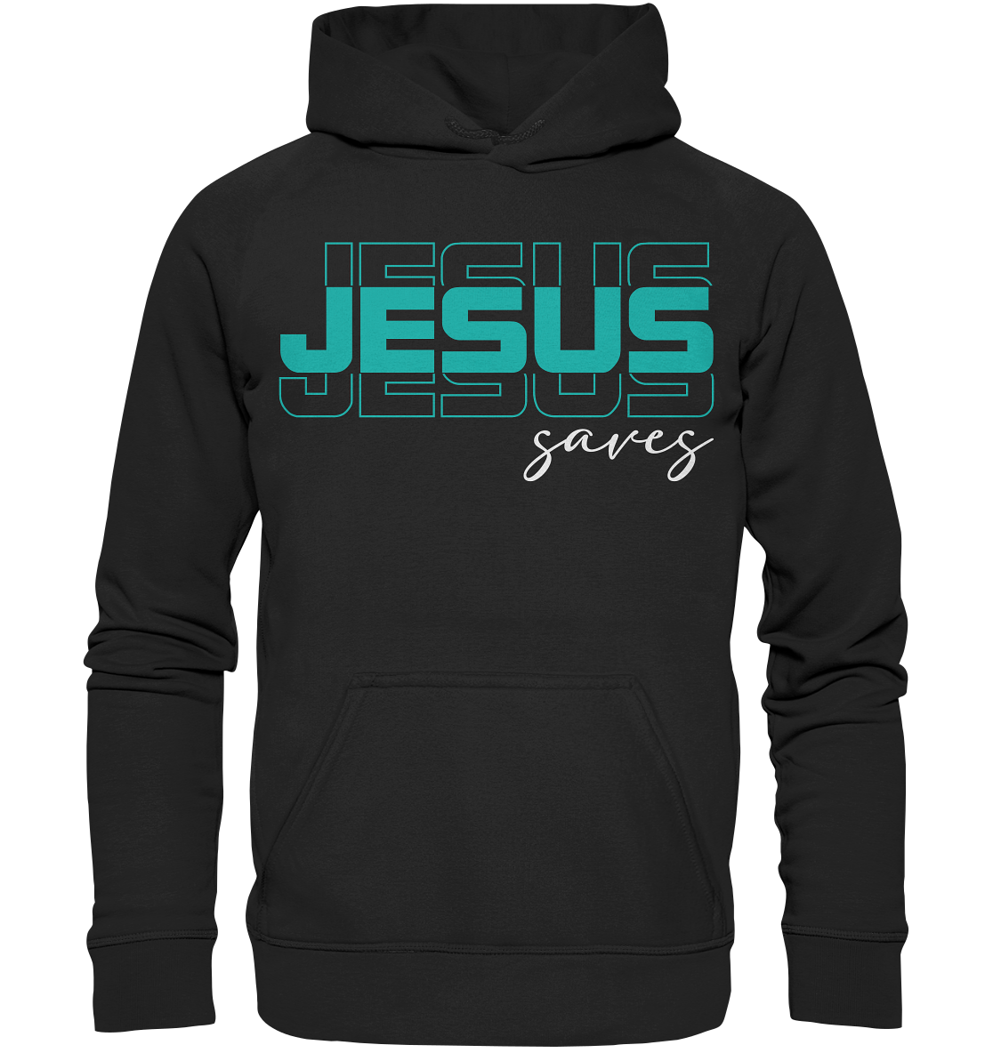Jesus saves - Basic Hoodie