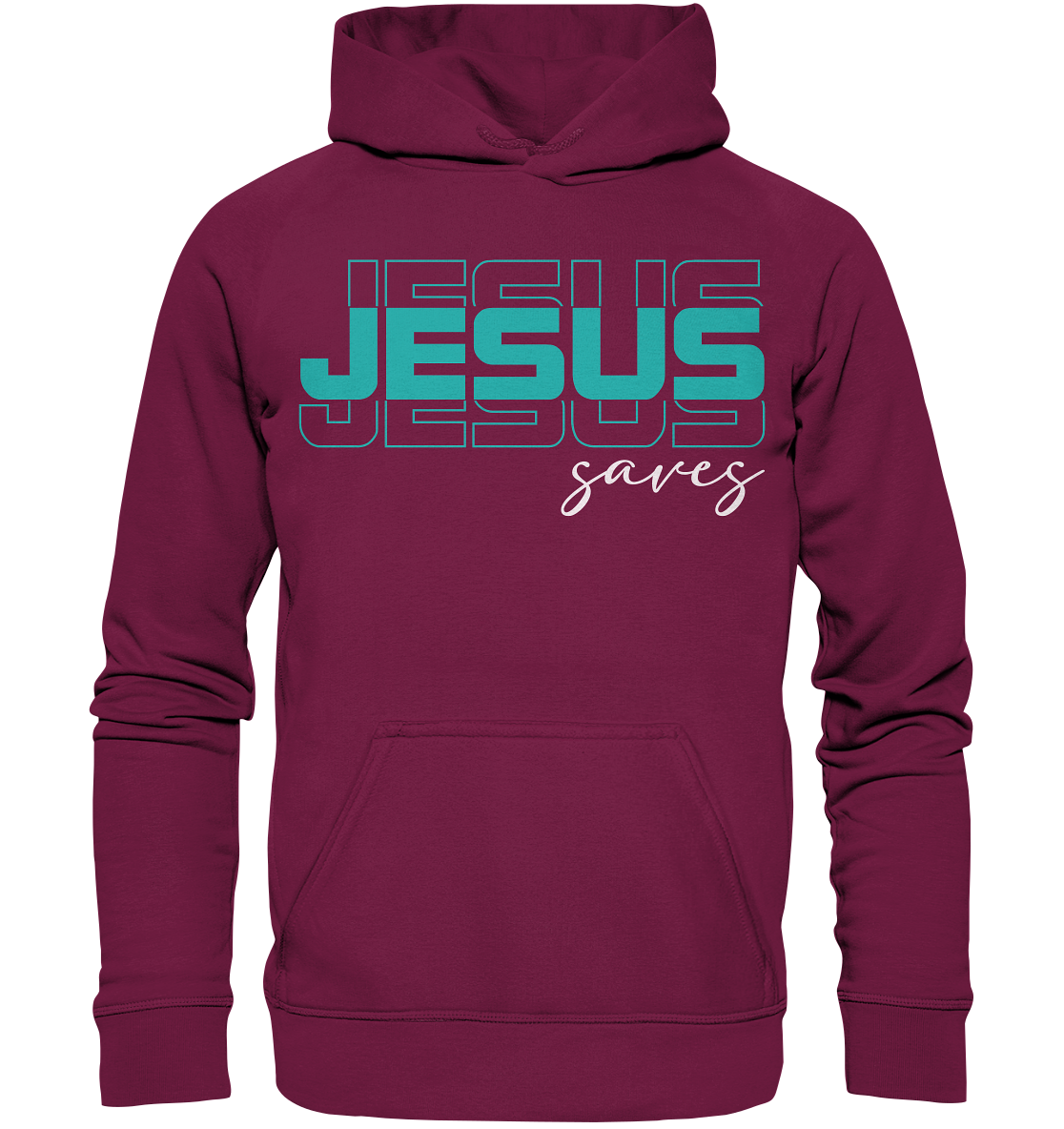 Jesus saves - Basic Hoodie