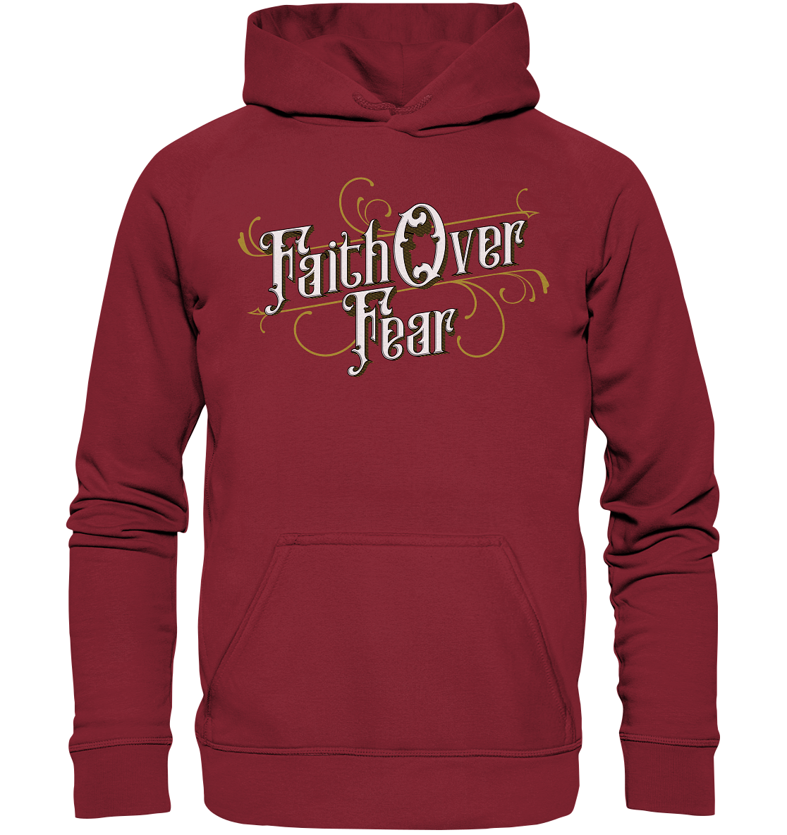Faith Over Fear - Basic Hoodie