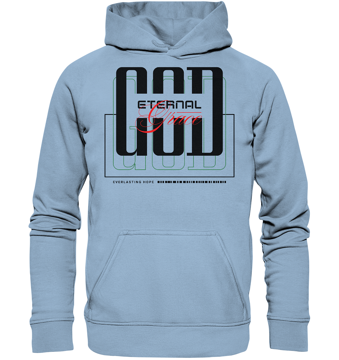GOD eternal grace - Basic Hoodie