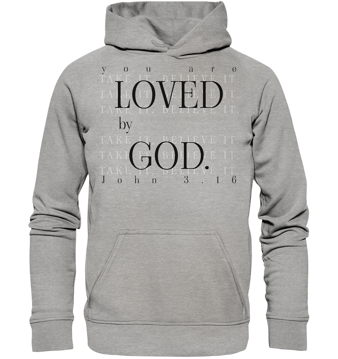 Loved by God - Basic Hoodie