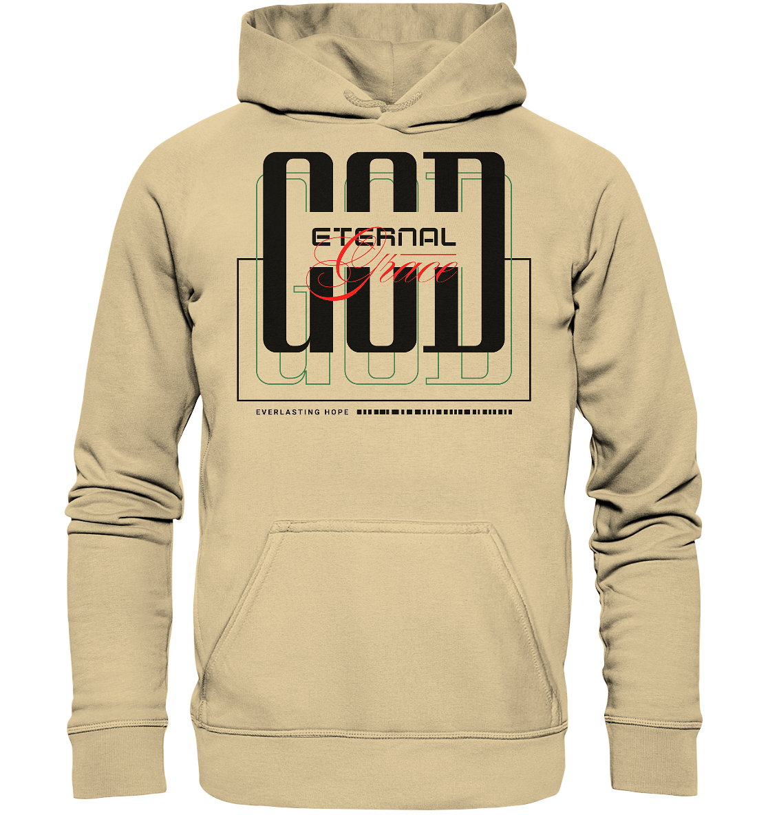 GOD eternal grace - Basic Hoodie