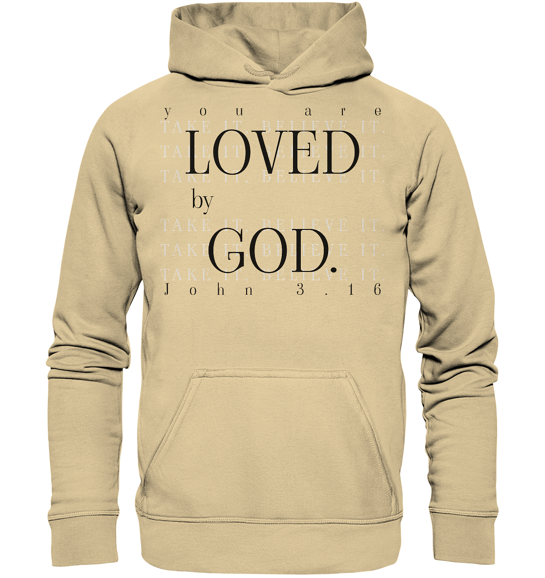 Loved by God - Basic Hoodie