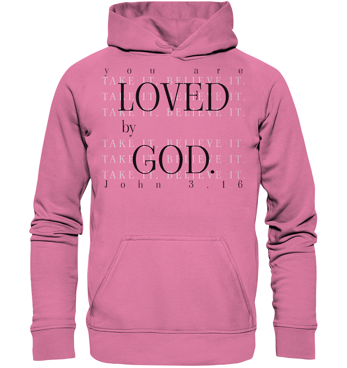 Loved by God - Basic Hoodie