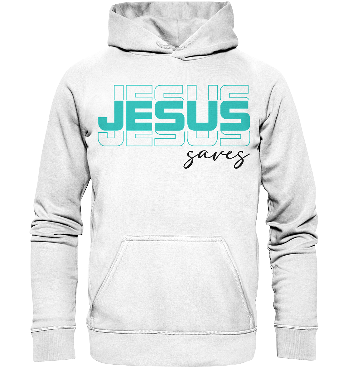 Jesus saves - Basic Hoodie