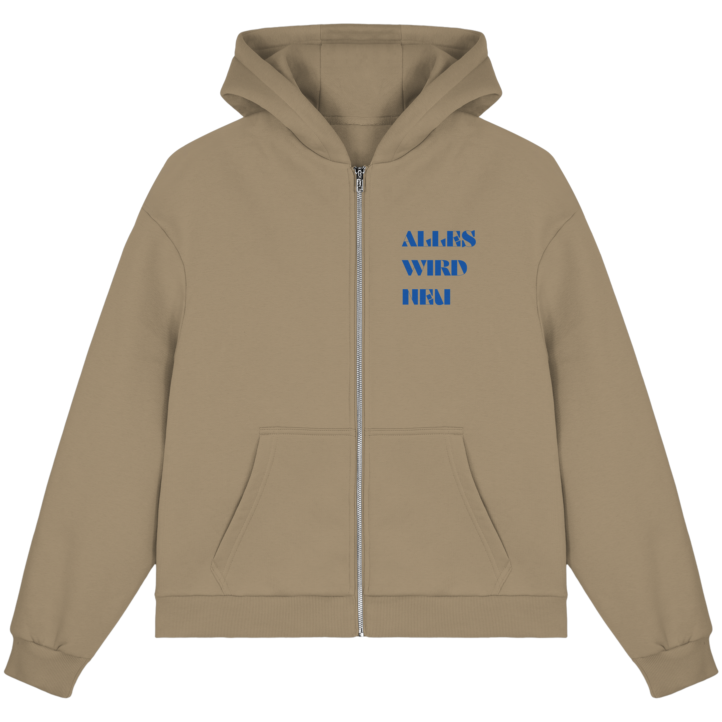 Alles wird neu - Fluffy Boxcut Zipper