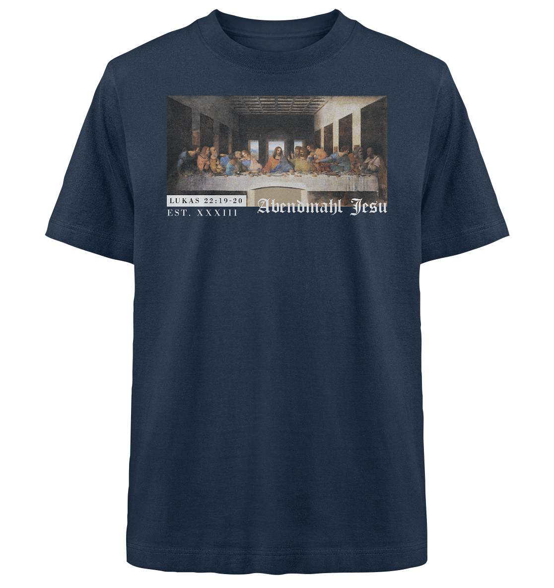 Abendmahl Jesu - Heavy Oversized Shirt